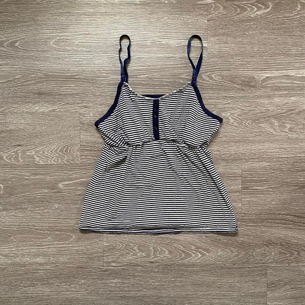 Striped cute sailor core babydoll tank